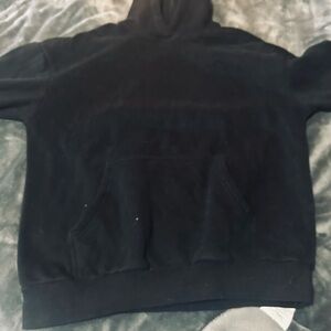 Black Hoodie and Sweatpants